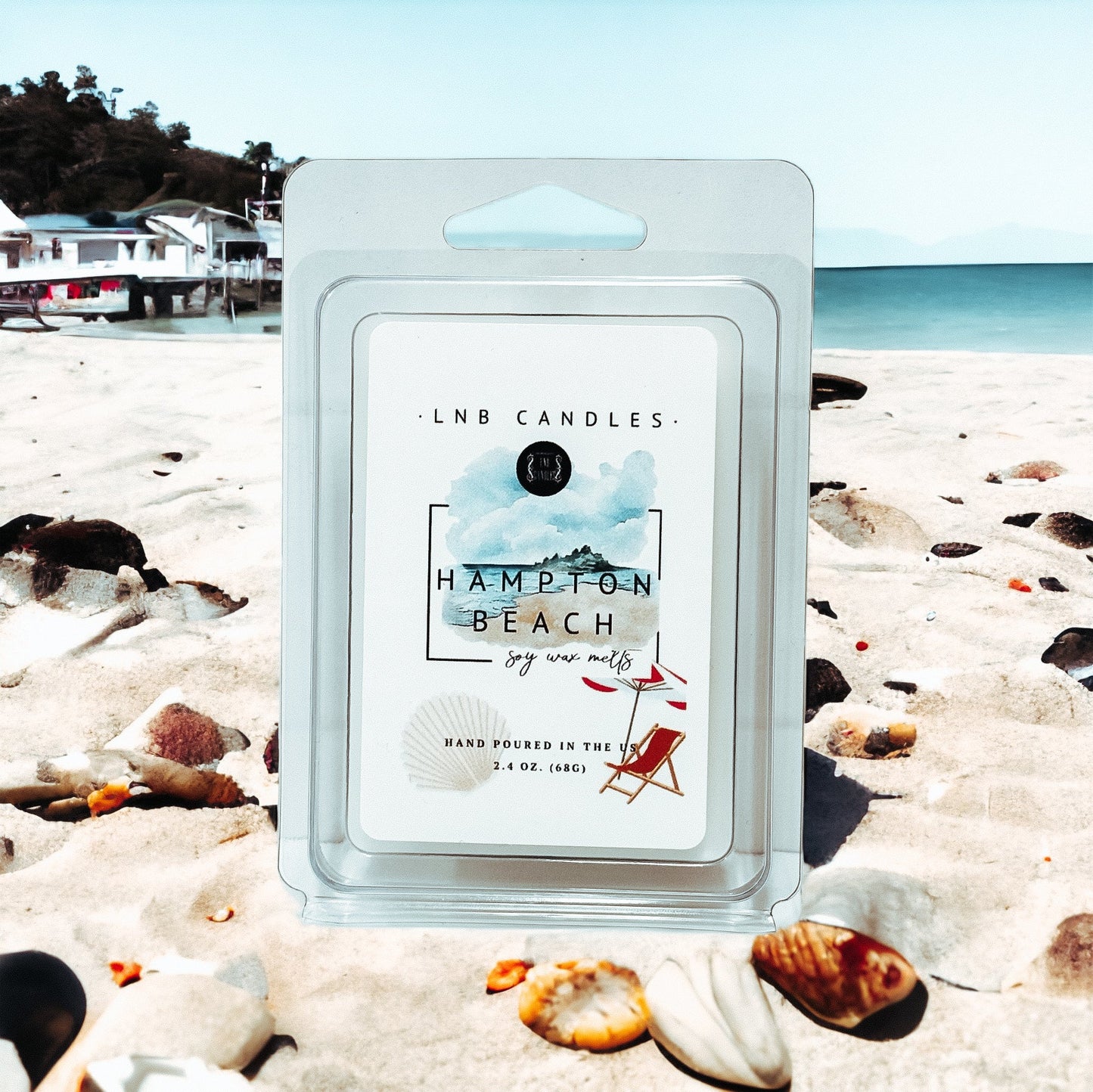Hampton Beach Wax Melts Beach Scent