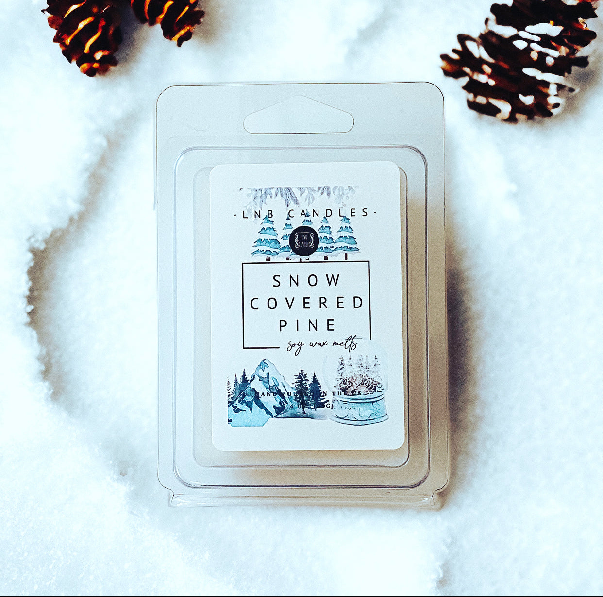 Snow Covered Pine Melts Soy Wax