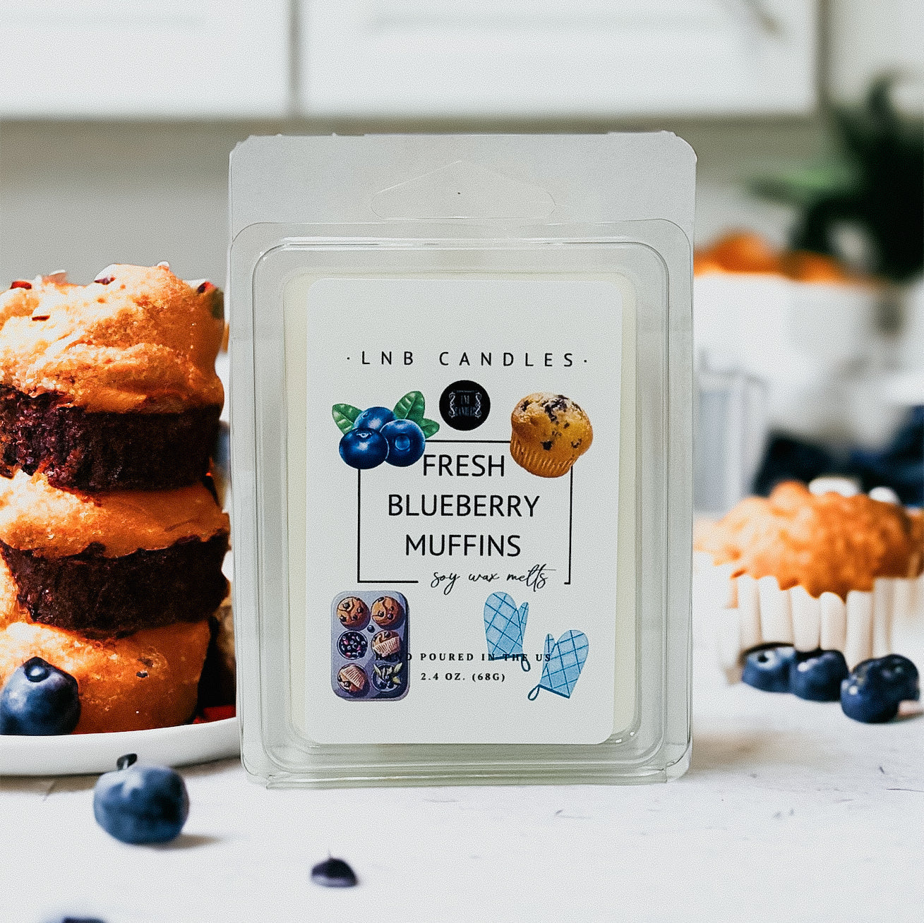 Fresh Blueberry Muffins Scent Wax Melt