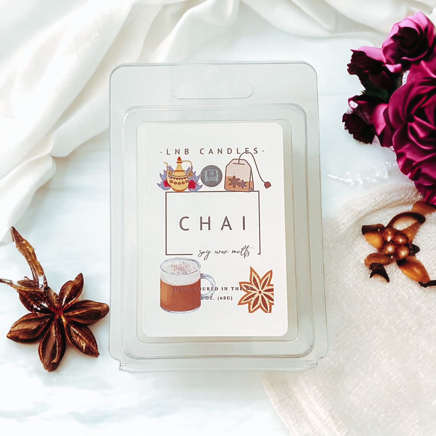 Chai Tea Scent Soy Wax Melts