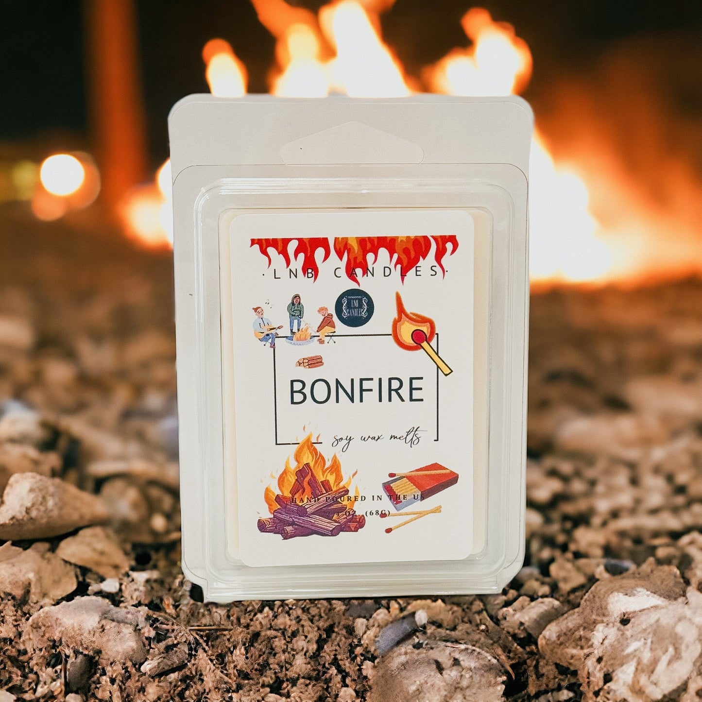 Bonfire Campfire Scent Wax Melt