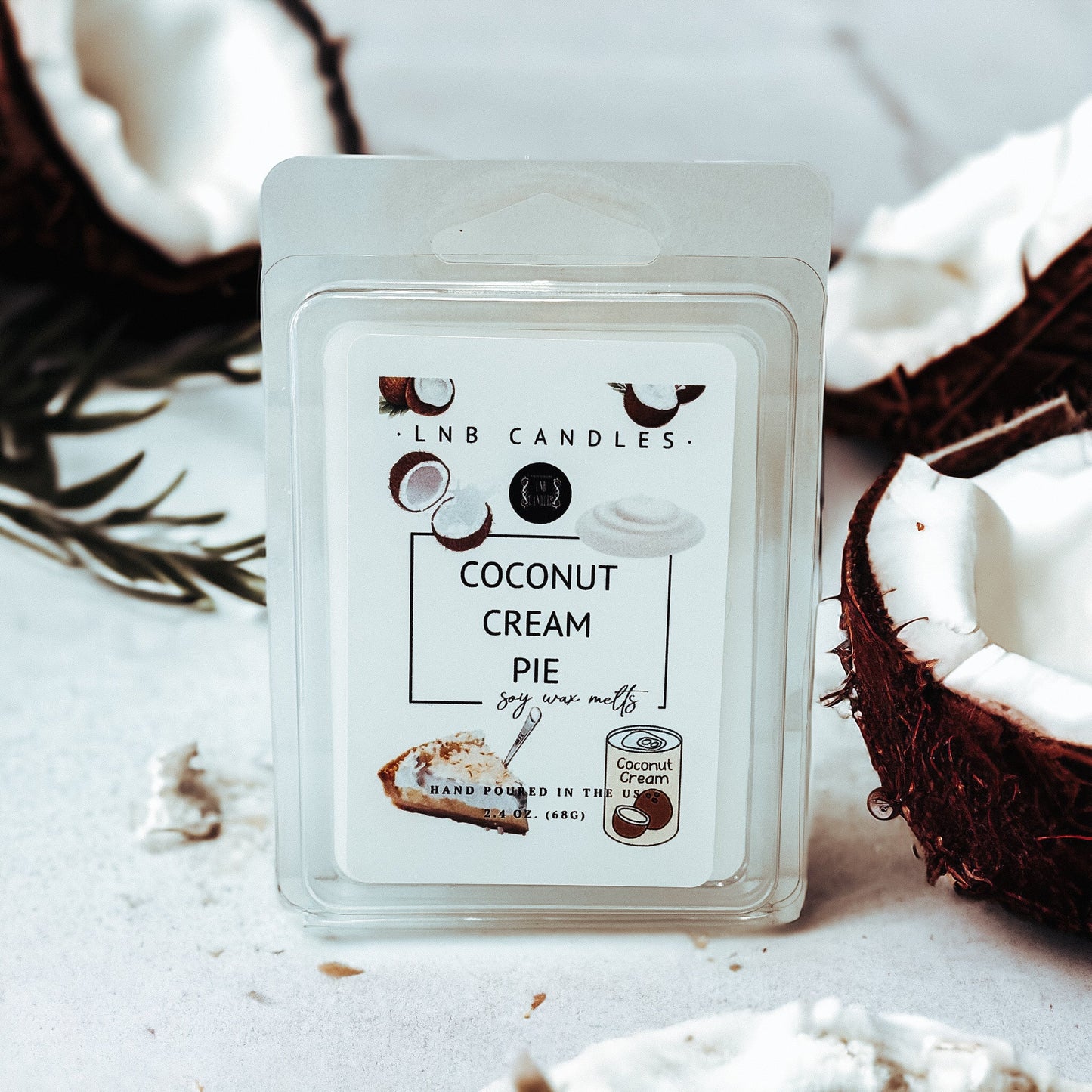 Coconut Cream Pie Scent Wax Melt