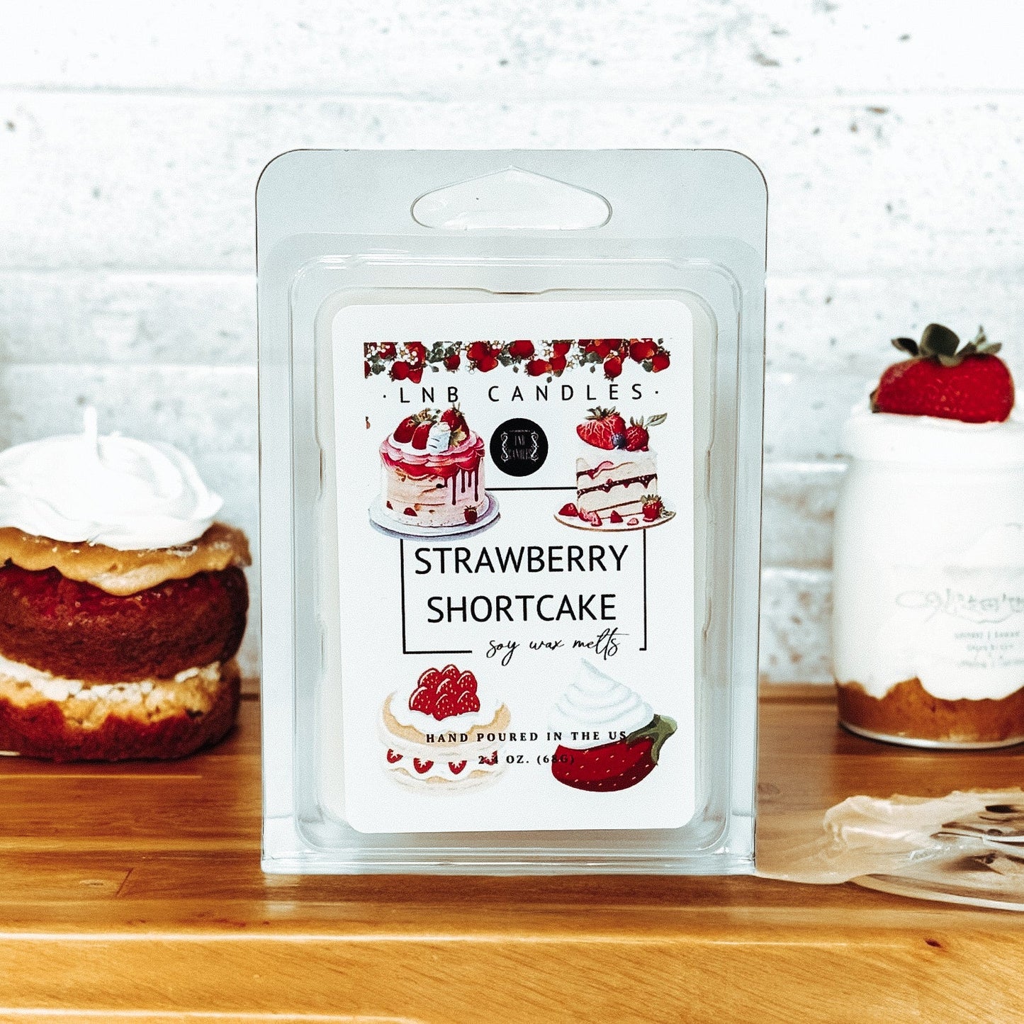 Strawberry Shortcake Scent Wax Melts