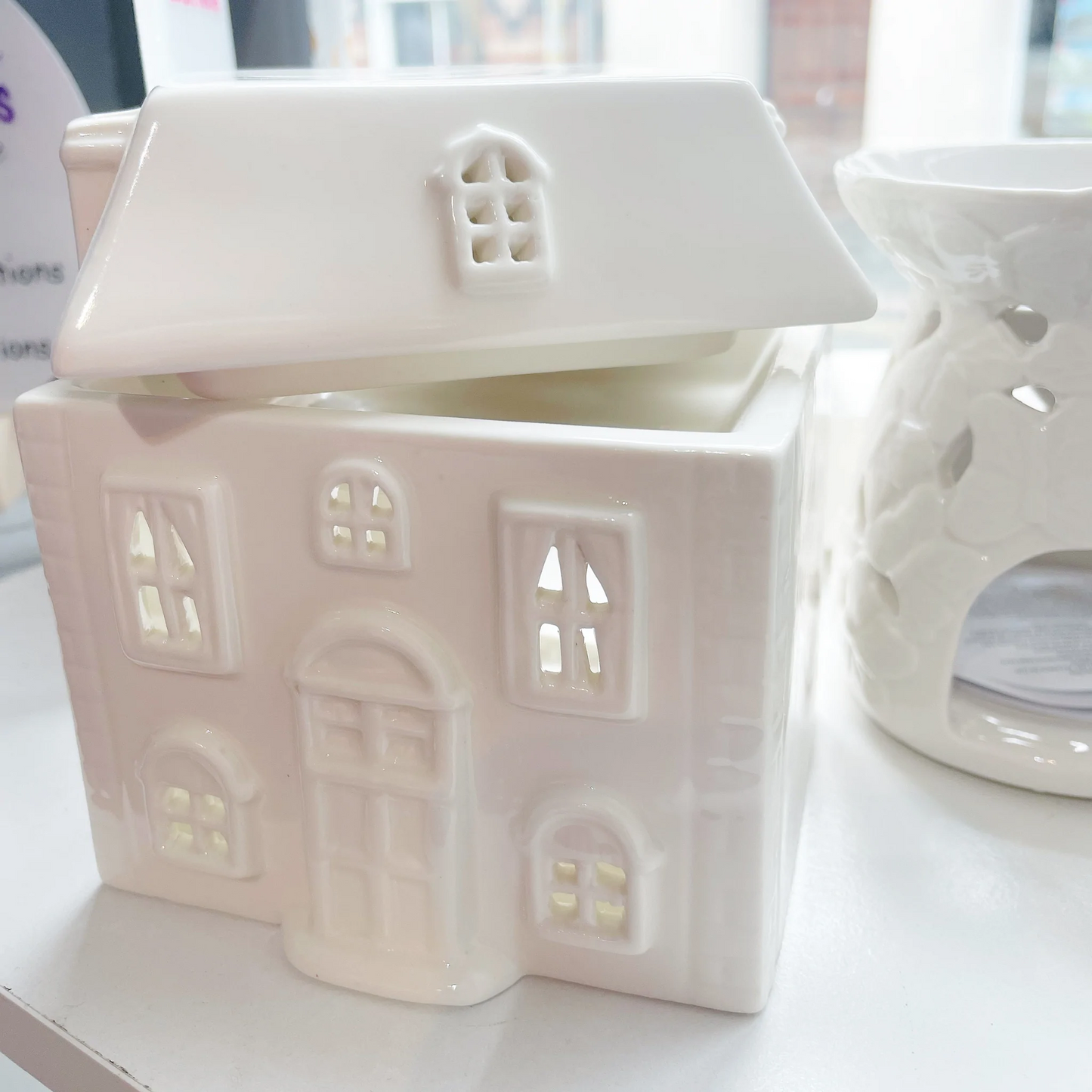 Ceramic House Oil Wax Melt Warmer