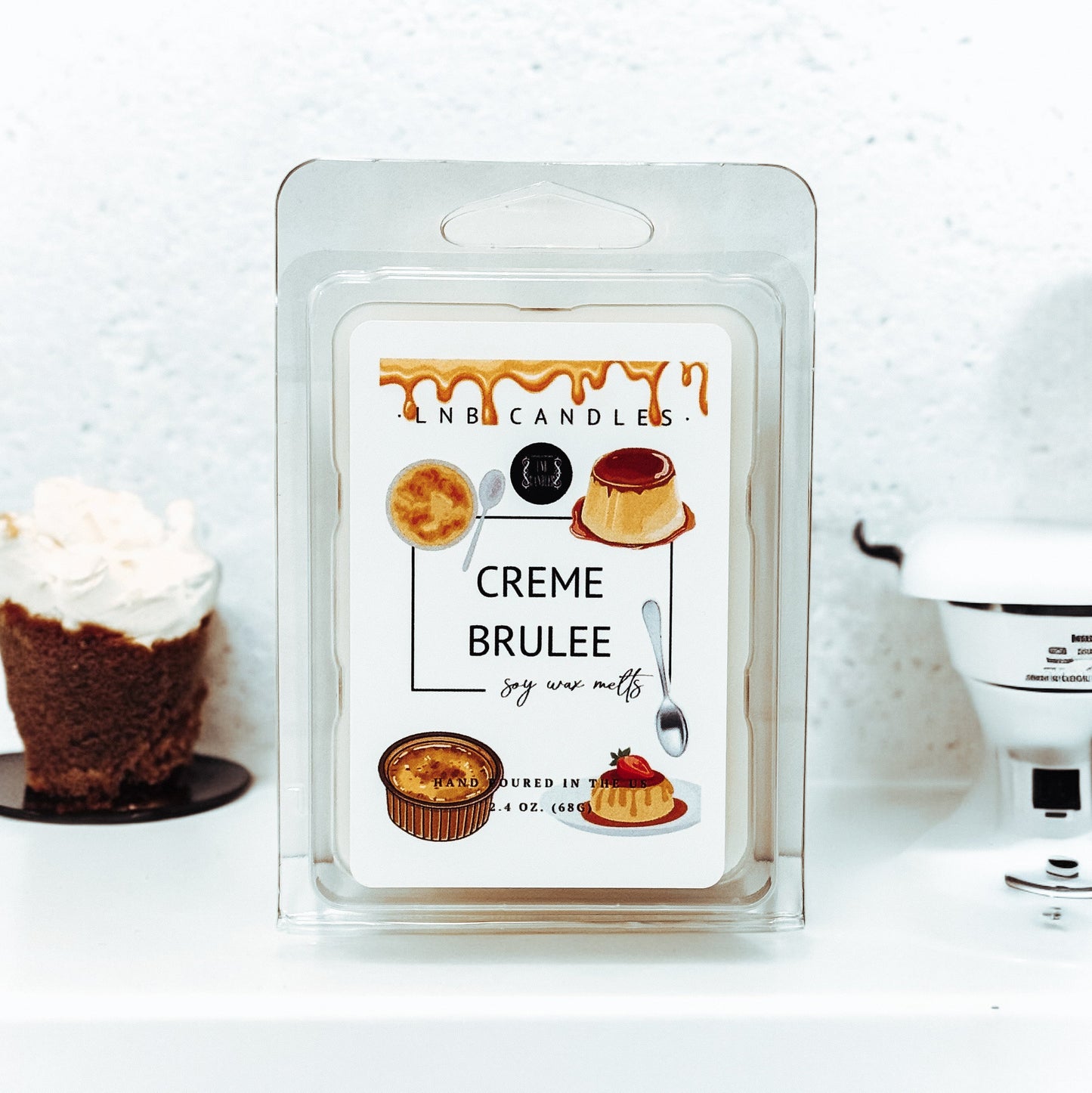 Creme Brulee Scent Wax Melts Tarts